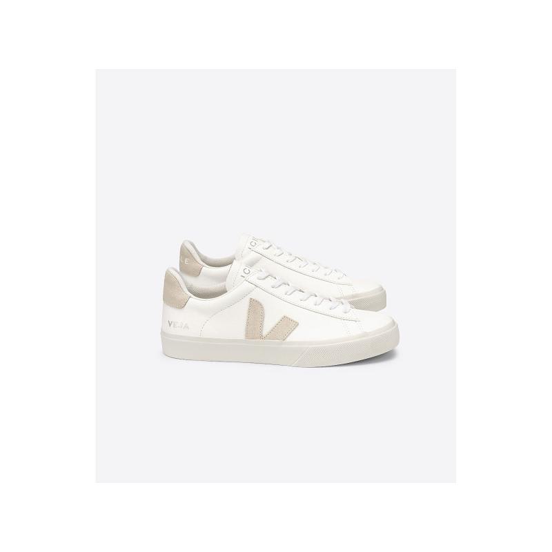 Zapatillas Veja Hombre España - Campo Tenis Blancas ES3075720